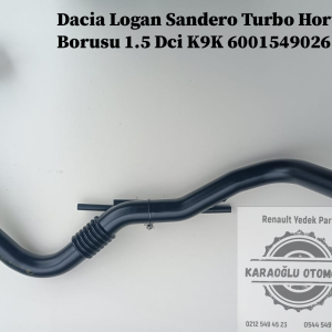 Dacia Logan Sandero Turbo Hortumu 1.5 Dci K9K 6001549026