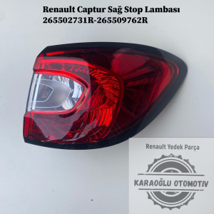 Renault Captur Sağ Stop Lambası 265502731R-265509762R