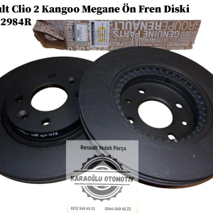 Renault Clio 2 Kangoo Megane Ön Fren Diski 402062984R