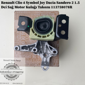 Renault Clio 4 Symbol Joy Dacia Sandero 2 1.5 Dci Sağ Motor Kulağı Takozu 113758078R