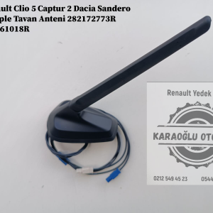 Renault Clio 5 Captur 2 Taliant Dacia Sandero Komple Tavan Anteni 282172773R 282061018R