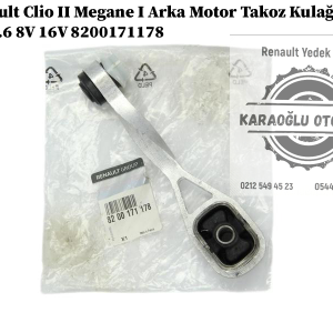 Renault Clio 2 Megane 1 Arka Motor Takoz Kulağı 1.4-1.6 8V 16V 8200171178