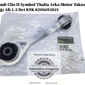 Renault Clio 2 Symbol Thalia Arka Motor Takozu Kulağı Alt 1.5 Dci K9K 8200493821