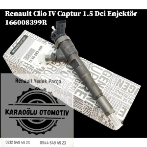 Renault Clio 4 Captur 1.5 Dci Enjektör 166008399R