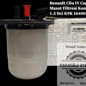 Renault Clio 4 Captur Mazot Filtresi Komple 1.5 Dci K9K 164005420R