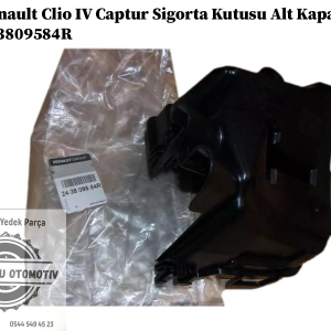 Renault Clio 4 Captur Sigorta Kutusu Alt Kapağı 243809584R