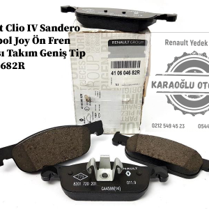 Renault Clio 4 Symbol Joy Dacia Sandero 2 Ön Fren Balatası Takım Geniş Tip 410604682R