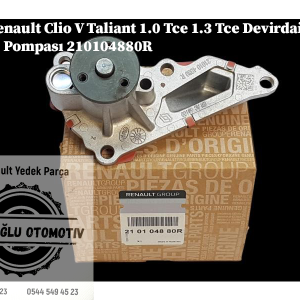Renault Clio 5 Taliant 1.0 Tce 1.3 Tce Devirdaim Su Pompası 210104880R