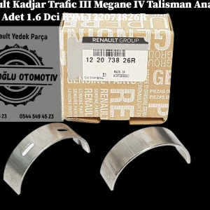 Renault Kadjar Trafic 3 Megane 4 Talisman Ana Yatak Adet 1.6 Dci R9M 122073826R