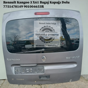Renault Kangoo 3 X61 Bagaj Kapağı Dolu 7751478149 901004653R