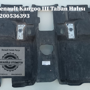 Renault Kangoo 3 Taban Halısı 8200536393