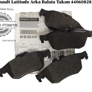 Renault Latitude Arka Balata Takım 440608281R