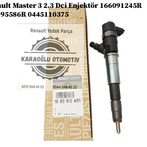 Renault Master 3 2.3 Dci Enjektör 166091245R 166095586R 0445110375