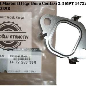Renault Master 3 Egr Boru Contası 2.3 M9T 147221645R 147228339R
