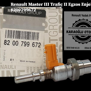 Renault Master 3 Trafic 2 Egzos Enjektörü 8200799672