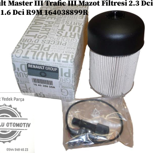 Renault Master 3 Trafic 3 Mazot Filtresi 2.3 Dci M9T - 1.6 Dci R9M 164038899R