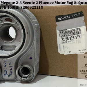 Renault Megane 2-3 Scenic 2 Fluence Motor Yağ Soğutucu 1.5 Dci K9K 100HP 8200923115