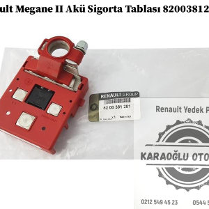 Renault Megane 2 Akü Sigorta Tablası 8200381281