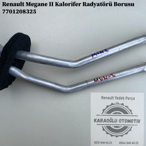 Renault Megane 2 Kalorifer Radyatörü Borusu 7701208325
