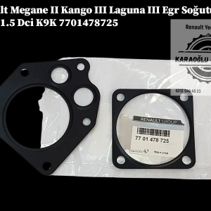 Renault Megane 2 Kango 3 Laguna 3 Egr Soğutucu Conta 1.5 Dci K9K 7701478725