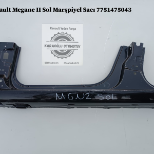 Renault Megane 2 Sol Marşpiyel Sacı 7751475043
