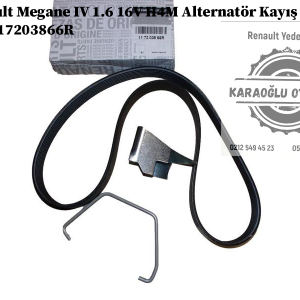 Renault Megane 4 1.6 16V H4M Alternatör Kayış Gergi Seti 117203866R