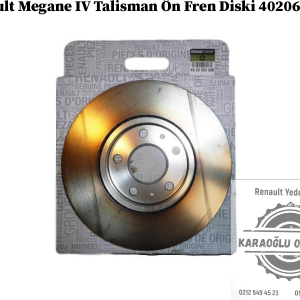 Renault Megane 4 Talisman Ön Fren Diski 402062000R