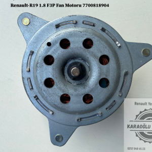 Renault R19 1.8 F3P Fan Motoru 7700818904