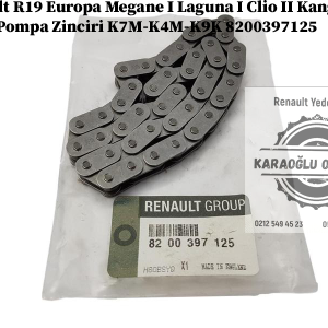 Renault R19 Europa Megane 1 Laguna 1 Clio 2 Kango 2 Yağ Pompa Zinciri K7M-K4M-K9K 8200397125