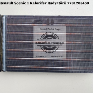 Renault Scenic 1 Kalorifer Radyatörü 7701205450