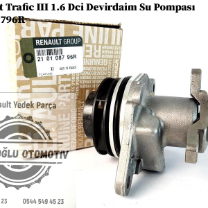 Renault Trafic 3 1.6 Dci Devirdaim Su Pompası 210108796R