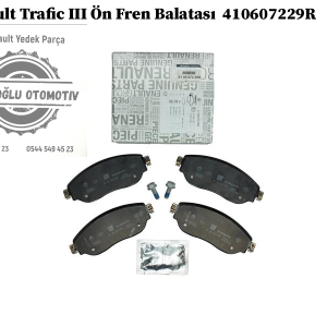 Renault Trafic 3 Ön Fren Balatası Takım 410607229R