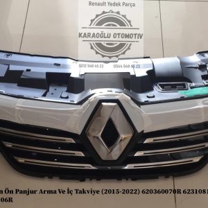 Renault Talisman Ön Panjur Panjur İç Takviye Logo 623108140R 620360070R 628908106R