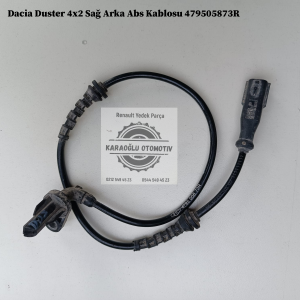 Dacia Duster 4x2 Sağ Arka Abs Kablosu 479505873R