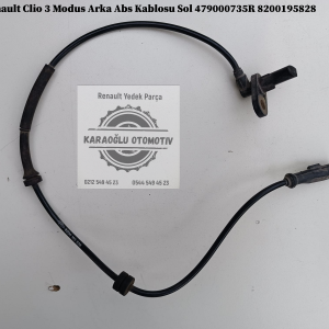 Renault Clio 3 Modus Arka Abs Kablosu Sol 479000735R 8200195828