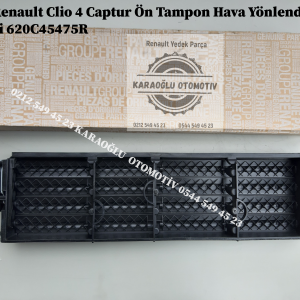 Renault Clio 4 Captur Ön Tampon Hava Yönlendirici 620C45475R