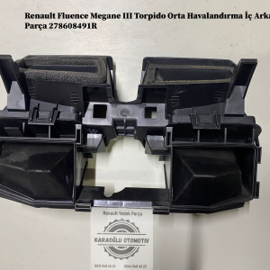 Renault Fluence Megane 3 Torpido Orta Havalandırma İç Arka Parça 278608491R