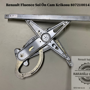 Renault Fluence Megane 3 Sol Ön Cam Krikosu 807210014R