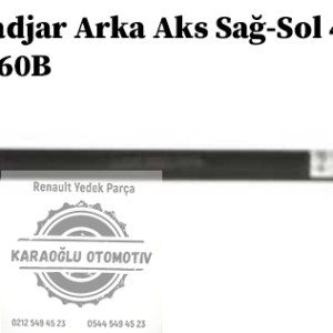 Renault Koleos 1-2 Kadjar Arka Aks Sağ-Sol 4x4 2.0 Dci M9R 39600JD60A 39600JD60B