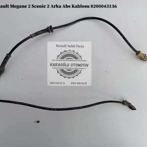Renault Megane 3 Fluence Arka Abs Kablosu Sensörü 479000010R-479006271R