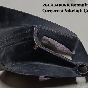Renault Clio 5 Sol Sis Far Çerçevesi Nikelajlı Çıkma 261A34806R