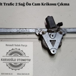 Renault Trafic 2 Sağ Ön Cam Krikosu Çıkma 7700311821