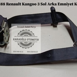 Renault Kangoo 3 Sol Arka Emniyet Kemeri Çıkma 8200448888