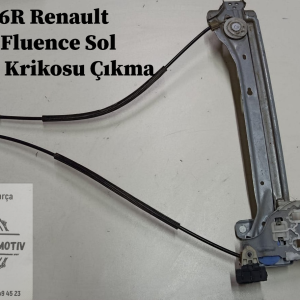 Renault Megane 3 Fluence Sol Arka Cam Krikosu Çıkma 827210016R