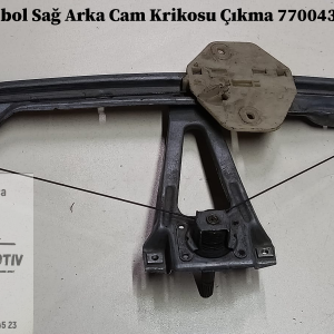 Renault Clio Symbol Sağ Arka Cam Krikosu Çıkma 7700434698