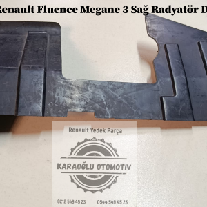 Renault Fluence Megane 3 Sağ Radyatör Davlumbazı Çıkma 214940046R