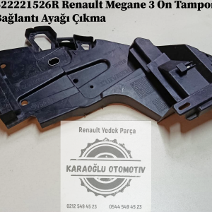 Renault Megane 3 Ön Tampon Sağ Far Bağlantı Ayağı Çıkma 622221526R