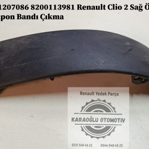 Renault Clio 2 Sağ Ön Tampon Bandı Çıkma 7701207086 8200113981