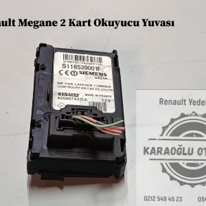 Renault Megane 2 Kart Okuyucu Yuvası 8200074331