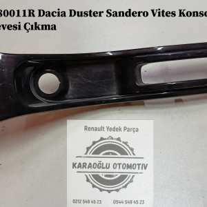 Dacia Duster Sandero Vites Konsolu Çerçevesi Çıkma 969180011R